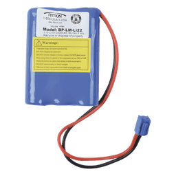 Batería recargable / 11.1 V / 2200 mAh / Li-Ion / Hasta 10 horas de respaldo