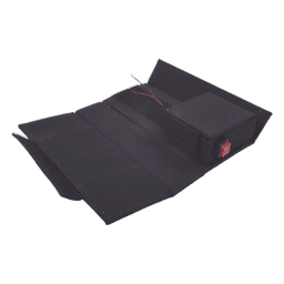 Estuche de Transporte / Poliéster con Cartón / 19.6 x 16 cm / 7.7 x 6.3 in / Compartimento Pila 9V / Cierre Velcro