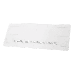 UHF TAG Adherible Tipo Etiqueta / EPC GEN 2 / Se Adhiere al Cristal del Vehículo / Compatible con Lectoras de Largo Alcance PRO12RF