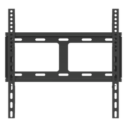 Soporte de Pared para Pantallas / VESA hasta 400x400 mm / Acero Sólido Anti-Torsión / Diseño Compacto 450x420x25 mm / Color Negro