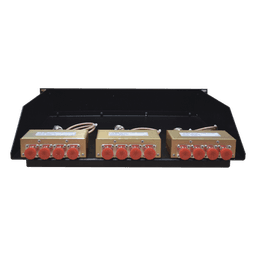 Multiacoplador y Preselector / 375-512 MHz / 12 Canales / 2-8 MHz / 2 UR / Rack 19 in / N Hembras