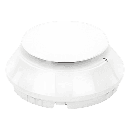 Detector fotoeléctrico direccionable de humo, color blanco, sensibilidad programable, para paneles Farenhyt