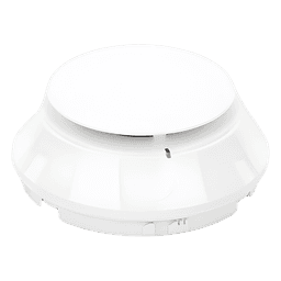 Detector fotoeléctrico direccionable de humo, color blanco, sensibilidad programable, para paneles Farenhyt