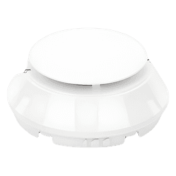 Detector fotoeléctrico direccionable de humo, color blanco, sensibilidad programable, para paneles Farenhyt