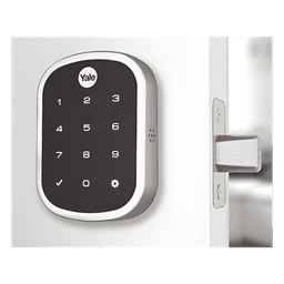 Cerradura ASSURE YRD256, Niquel Satinado/Teclado/ Para puertas Izq o Derecha de  35 a 57 mm de espesor/ Apertura por Smartphone