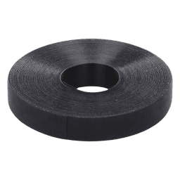 Kit de 10 Rollos de Cinta de Contacto, de 10.66 m de largo y 19.1 mm de ancho c/u, Color Negro