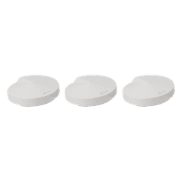 Kit 3 Routers Inalámbricos MESH Interior para Hogar / Doble Banda Wi-Fi 5 AC1300 Mbps / 2 Puerto Gigabit WAN/LAN / 4 Antenas Internas / Administración Mediante la App Deco (iOS, Android) / Protección HomeCare