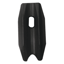 Aislador de Esquina para Cercos Eléctricos / 18 kV / Resinas Vírgenes / Resistencia 7.5-10.2 kg / Anti UV / 66 mm x 31.6 mm