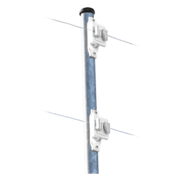 Aislador de Paso para Cerco Eléctrico / Aislamiento 18 kV / Resistencia Mecánica 10.2 kg / Protección UV / Polipropileno y Policarbonato