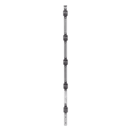 Poste de Paso para Cerca Electrificada / Tubo Galvanizado Cal. 18 / 1 m (3.3 ft) de Altura / 1' de Diámetro / 5 Aisladores Incluidos
