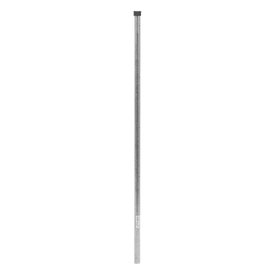 Poste de Esquina para Cerca Electrificada / Tubo Galvanizado 1" Calibre 18 / Altura 1 m (3.3 ft) / 5 Perforaciones para Aisladores
