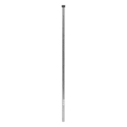 Poste de Esquina para Cerca Electrificada / Tubo Galvanizado 1" Calibre 18 / Altura 1 m (3.3 ft) / 5 Perforaciones para Aisladores
