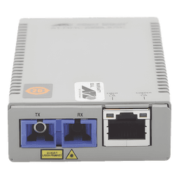 Convertidor de medios Gigabit Ethernet a fibra óptica, conector SC, monomodo (SMF), versión TAA (Trade Agreement Act), 10 Km