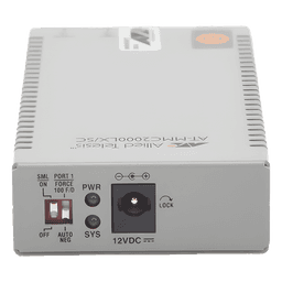 Convertidor de medios Gigabit Ethernet a fibra óptica, conector SC, monomodo (SMF), versión TAA (Trade Agreement Act), 10 Km