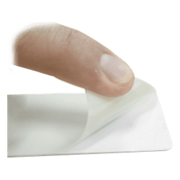 Paquete de 500 Tarjetas UltraCard 10 mil  Adhesivas Imprimibles por un sólo lado /  Para pegar sobre tarjetas/ CR79