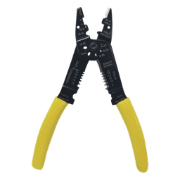  Pinza Cortacables / Pelacables 10 a 22 AWG con Plegador de Conectores.