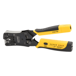 Pinza Pelacables/ Probador UTP-STP/ Cat 3-5-6/ RJ45-RJ11-RJ22/ 0.38 x 0.95 pies