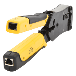 Pinza Pelacables/ Probador UTP-STP/ Cat 3-5-6/ RJ45-RJ11-RJ22/ 0.38 x 0.95 pies
