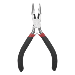 Juego de 3 Mini Pinzas de Corte de 5". Incluye: Pinza de Punta Redonda, Diagonal y Punta de Aguja.
