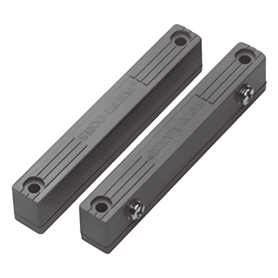 Contacto Magnético NC /  con Terminales de Tornillo / Uso en Interior / Ideal para Puertas de Madera