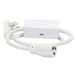 Módulo on/off tipo clavija de 15 A o 1/2 HP para cargas de propósito general, RF Clear Connect, compatible con RadioRA 2, RA2 Select y RadioRA 3, color blanco nieve