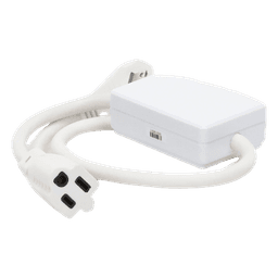 Módulo on/off tipo clavija de 15 A o 1/2 HP para cargas de propósito general, RF Clear Connect, compatible con RadioRA 2, RA2 Select y RadioRA 3, color blanco nieve