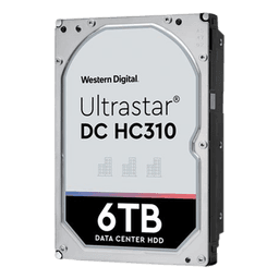 Disco Duro Enterprise 6 TB / Wester Digital (WD) / Serie Ultrastar / Recomendado para Data Center y NVRs de Alta Capacidad / Alto Performace