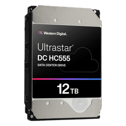 Disco Duro Enterprise 12 TB / Wester Digital (WD) / Serie Ultrastar / Recomendado para Data Center y NVRs de Alta Capacidad / Alto Performace