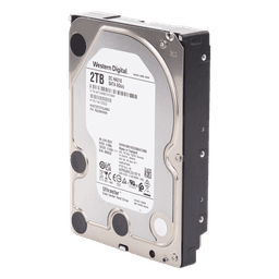 Disco Duro Enterprise 2 TB / Wester Digital (WD) / Serie Ultrastar / Recomendado para Data Center y NVRs de Alta Capacidad / Alto Performace