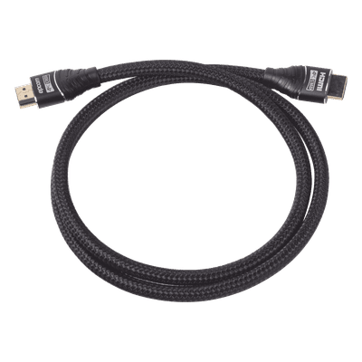 Cable HDMI Ultra-Resistente Redondo de 1m (3.2 ft) Optimizado para Resolución 4K ULTRA HD