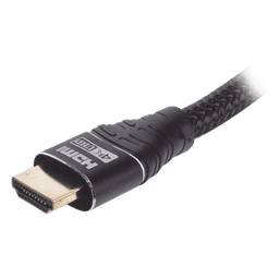 Cable HDMI Ultra-Resistente Redondo de 1m (3.2 ft) Optimizado para Resolución 4K ULTRA HD