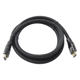 Cable HDMI / 4K Ultra HD / 1.8 m (5.9 ft) / Triple Blindaje Trenzado / Conectores Oro 24K / 120-480 Hz