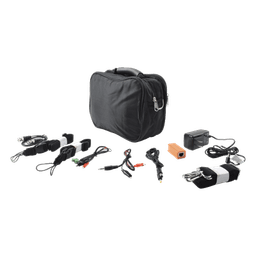Kit de Accesorios para Probador de Video / Maleta y Cinturón / Cable BNC 30 cm / Fuente 12VDC 2A / Soporte RS485 / Puntas Multímetro / Audio 3.5mm