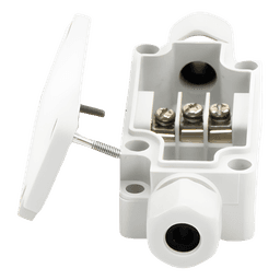 Caja de Conexión Exterior con Terminales Intermedias para 3 Líneas (Tornillo simple). Incluye Glándulas.