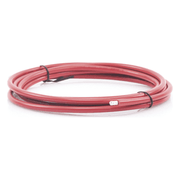 Cable de Controlador a Batería / 3.0 m (9.8 ft) / 8 AWG / Terminal de Ojo / Rojo