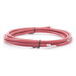Cable de Controlador a Batería / 3.0 m (9.8 ft) / 8 AWG / Terminal de Ojo / Rojo