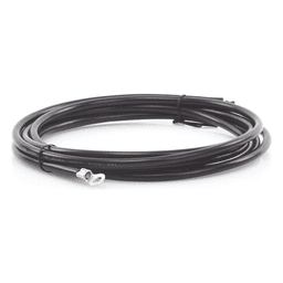 Cable para Controlador de Energía Solar / 3.0 m (9.84 ft) / 8 AWG / Terminal de Ojo / Negro