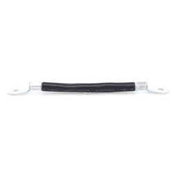 Cable de Batería / Calibre 2 AWG / 0.2 m (0.66 ft) / Terminales de Ojo Doble / Serie o Paralelo / Negro