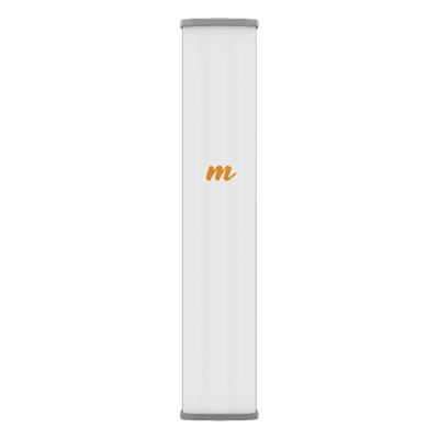 Antena Sectorial MIMO 4X4 de 45 º,  4.9 - 6.4 GHz, IP55, Ganancia de 22 dBi, 4 Conectores N-hembra, Montaje y Jumper tipo N incluido.