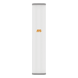 Antena Sectorial MIMO 4X4 de 45 º,  4.9 - 6.4 GHz, IP55, Ganancia de 22 dBi, 4 Conectores N-hembra, Montaje y Jumper tipo N incluido.