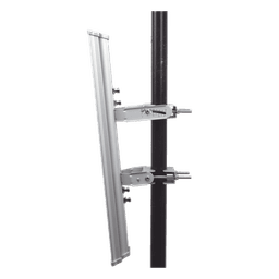 Antena Sectorial MIMO 4X4 de 45 º,  4.9 - 6.4 GHz, IP55, Ganancia de 22 dBi, 4 Conectores N-hembra, Montaje y Jumper tipo N incluido.