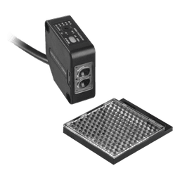 Detector Fotoeléctrico / Alcance Ajustable 0-7 m (0-23 ft) / Salida Relevador 24 VCC @ 3A / IP65 / LED de Alineación / 12-24 VCC