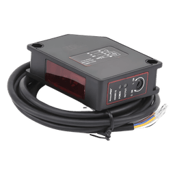 Detector Fotoeléctrico / Alcance 16 m (52.5 ft) / IP65 / Salida Relevador 30 VCC @ 1 A / Tiempo de Respuesta < 20 ms / LED de Alineación