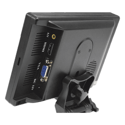  Monitor 7" TFT-LCD ideal para colocar en vehículos o DVR/NVR.  Entradas de video HDMI, VGA y RCA (CVBS)