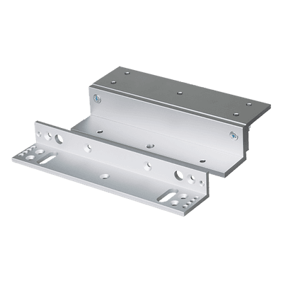 Montaje Z y L para Chapa Magnética / 300 lbs / 12/24 VDC Seleccionables / Interior / Aluminio Anodizado