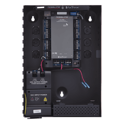 Controlador de Acceso / 4 Lectoras Wiegand 26 Bits / 30,000 Tarjetas / 20,000 Eventos / TCP/IP y RS485 / Expandible a 64 Controladores