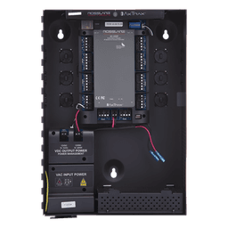 Controlador de Acceso / 4 Lectoras Wiegand 26 Bits / 30,000 Tarjetas / 20,000 Eventos / TCP/IP y RS485 / Expandible a 64 Controladores