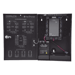 Controlador de Acceso / 4 Lectoras Wiegand 26 Bits / 30,000 Tarjetas / 20,000 Eventos / TCP/IP y RS485 / Expandible a 64 Controladores