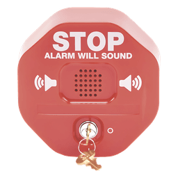 Alarma de Puerta Multifunción / Sirena 95/105 dB / Puertas Dobles / Batería 9V Alcalina / Señal Visual Disuasoria