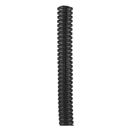 Tubo Corrugado Abierto para Protección de Cables, .75in (19.1 mm) de Diámetro, 30.5 m de Largo, Color Negro
